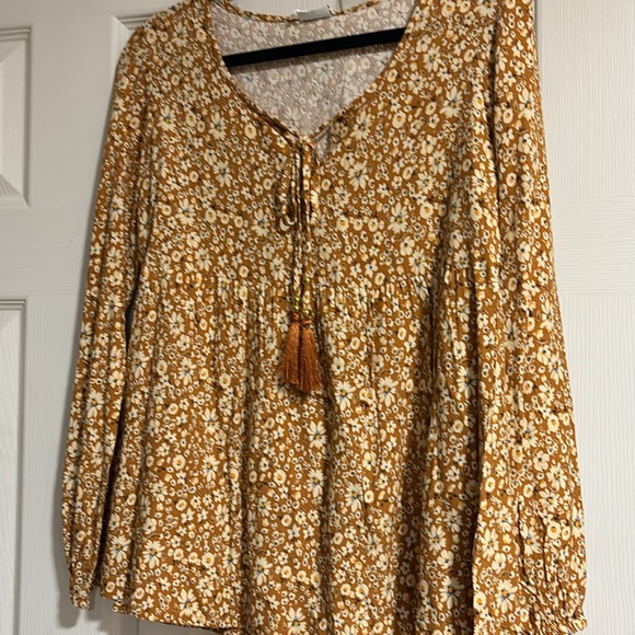 Lascana floral boho blouse - Picture 3 of 8